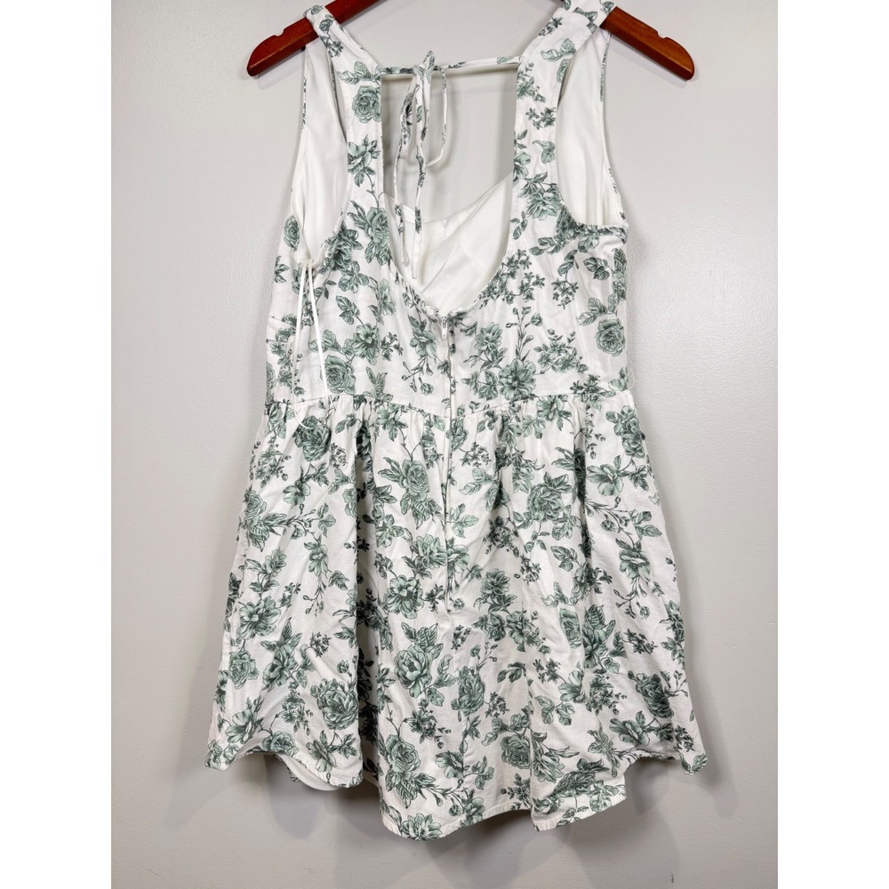 Kentucky Derby Womens Dress XL Floral Romantic‎ Cottagecore Fit & Flare Sundress - Picture 5 of 9